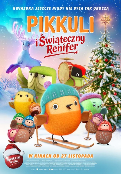 Plakat wydarzenia Pikkuli i Świąteczny Renifer / dubbing - Nasze Kino   