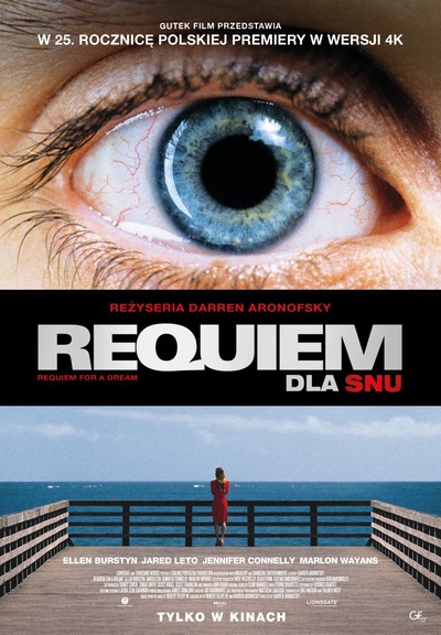 Plakat wydarzenia Requiem dla snu / napisy - DKF Reksio / Nasze Kino
